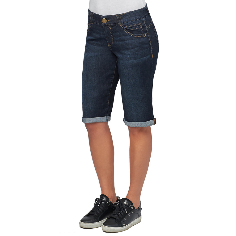 Democracy Dark Wash Absolution Bermuda Shorts Size 14 Summer Casual